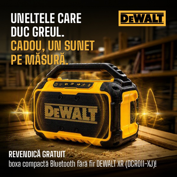 Boxa Dewalt CADOU