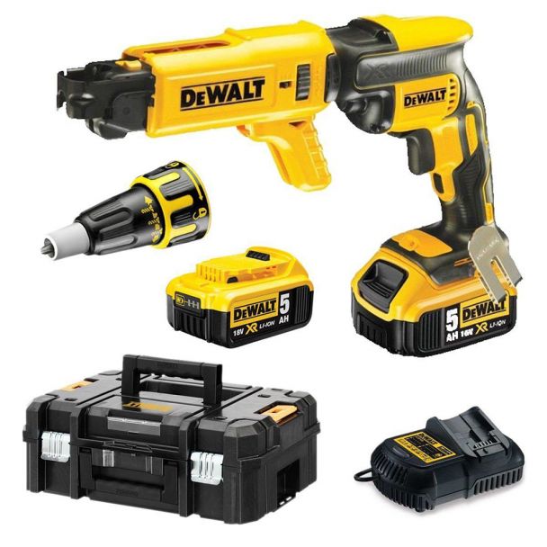 Masina insurubat cu acumulator pentru rigips DeWalt