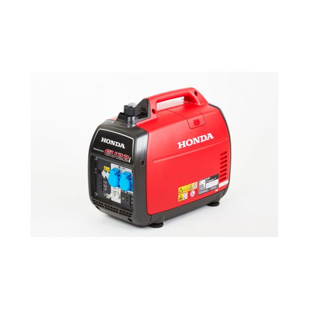 Generator silentios tip inverter Honda EU22i recomanat de Masif pentru ca produce un curent stabil si de calitate