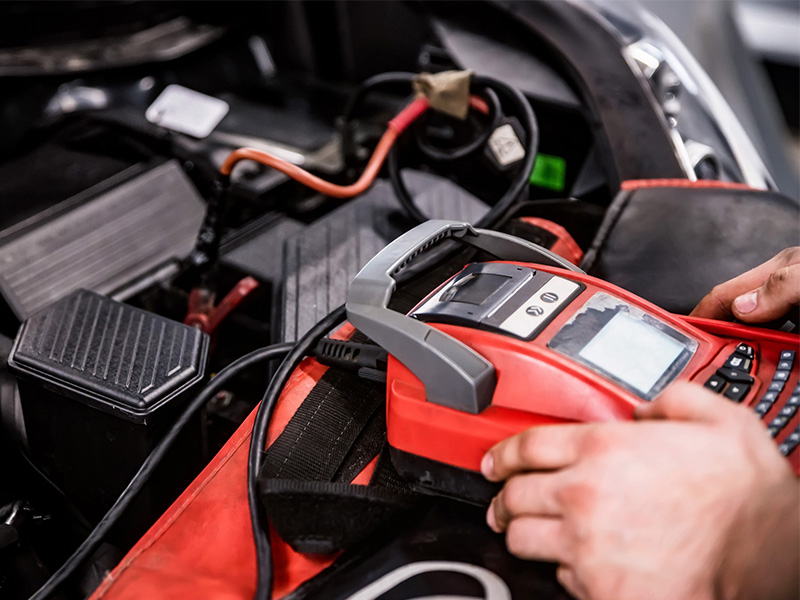 Conectare robot pornire