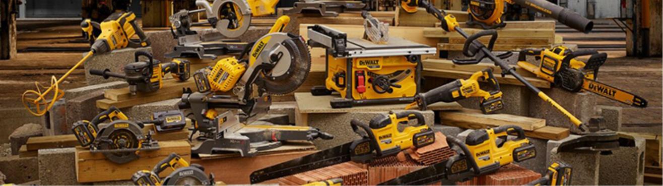 Scule DeWalt expuse