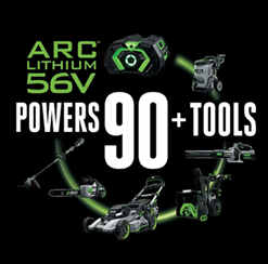 Baterii EGO compatibile cu toata gama de masini de gradina EGO