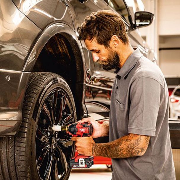 Masina insurubat cu impact acumulatori Flex