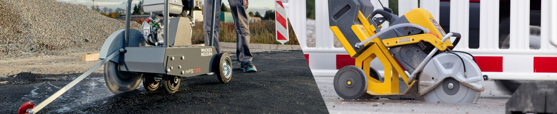 Masini de taiat asfalt si beton