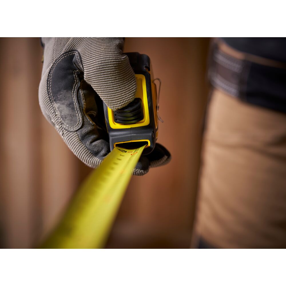 Ruleta Stanley 1-30-656, 8 m / 26 ft x 25 mm, sistem metric / imperial, clasa II, vrac - imagine 6