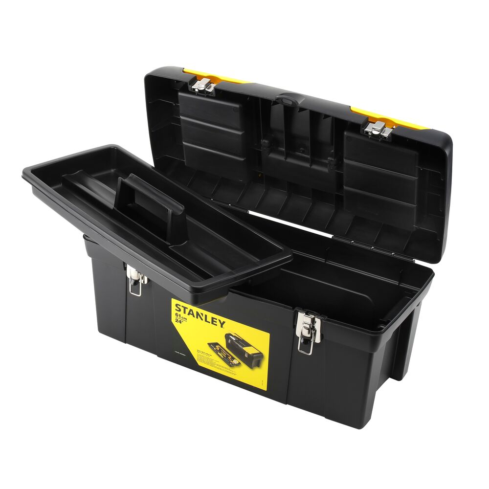 Cutie de scule cu 2 organizatoare Stanley 1-92-067, serie 2000, 61 x 27 x 28 cm - imagine 2