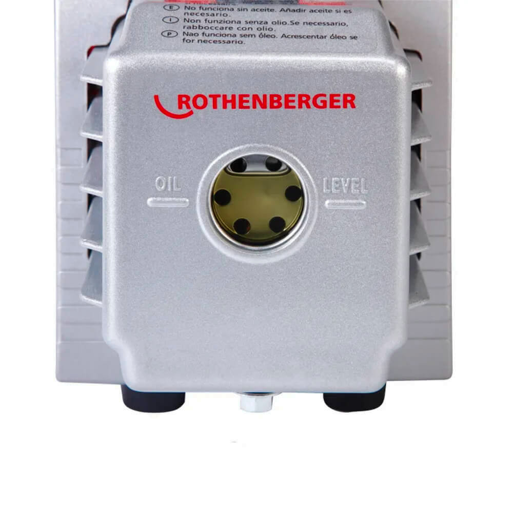 Pompa de vid in 2 trepte Rothenberger 1000001231, ROAIRVAC R32 6.0, 170 l/min, 550 W - imagine 2
