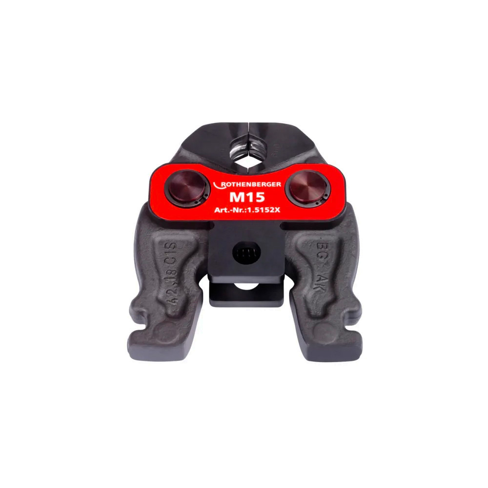Set capete de presare compacte Rothenberger 1000002804, M 15–18–22–28 mm - imagine 2