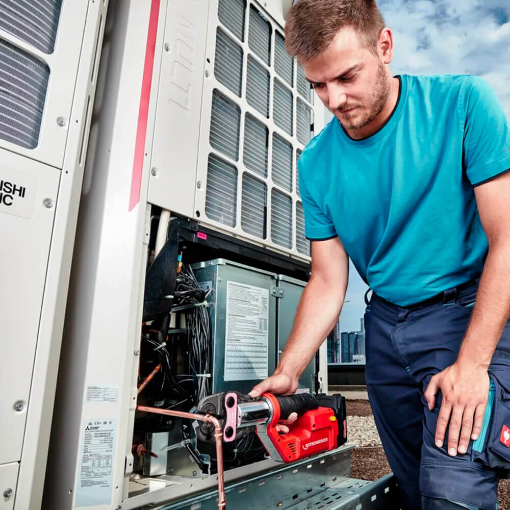 Set bacuri compact MaxiPro Rothenberger 1000003580, 1/4" - 5/8" - imagine 3