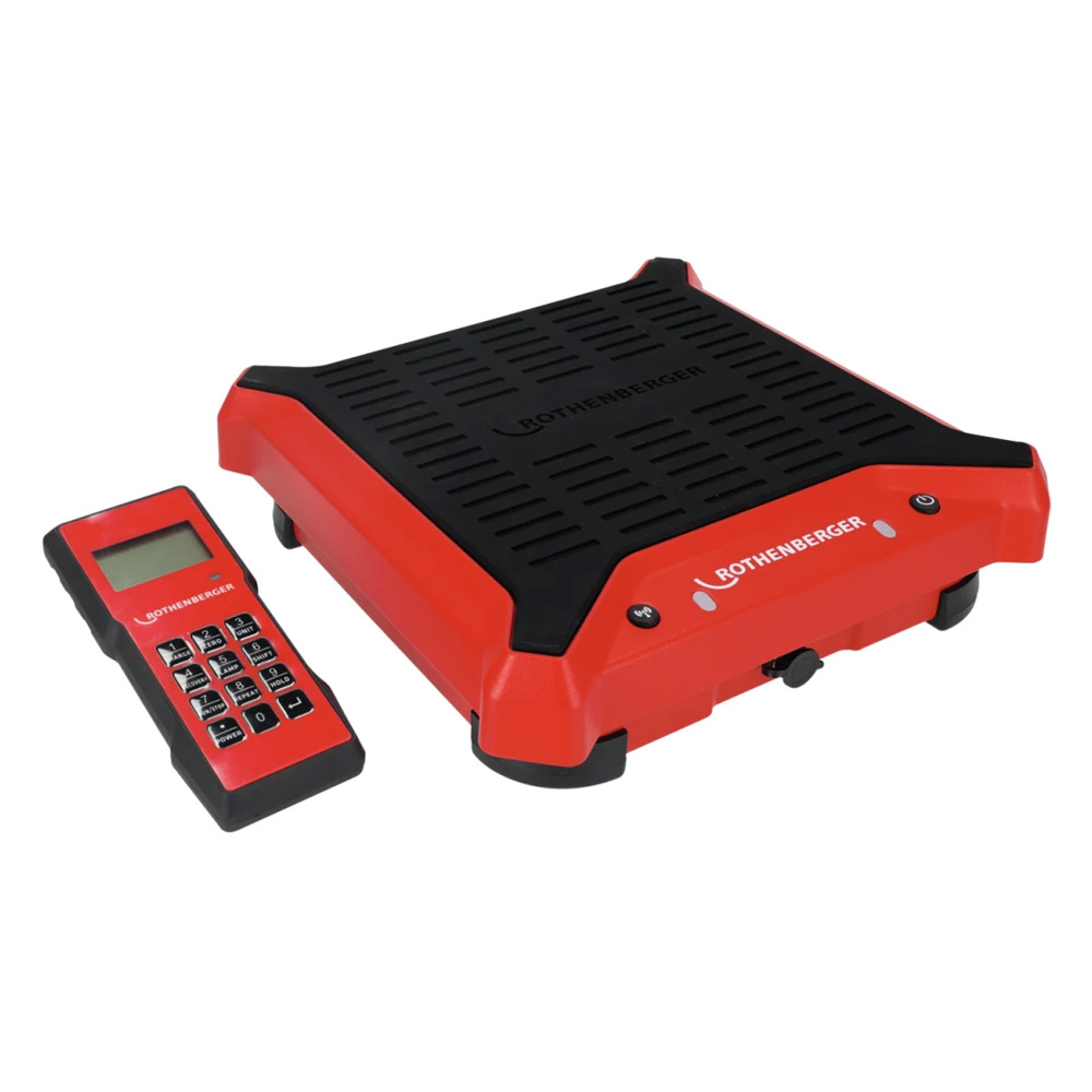 Cantar pentru agent frigorific ROSCALE 150 Rothenberger 1000005062, maxim 150 kg, digital, wireless, rezolutie 5 g - view 2