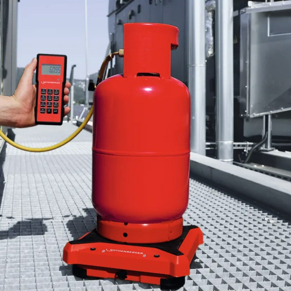 Cantar pentru agent frigorific ROSCALE 150 Rothenberger 1000005062, maxim 150 kg, digital, wireless, rezolutie 5 g - view 5