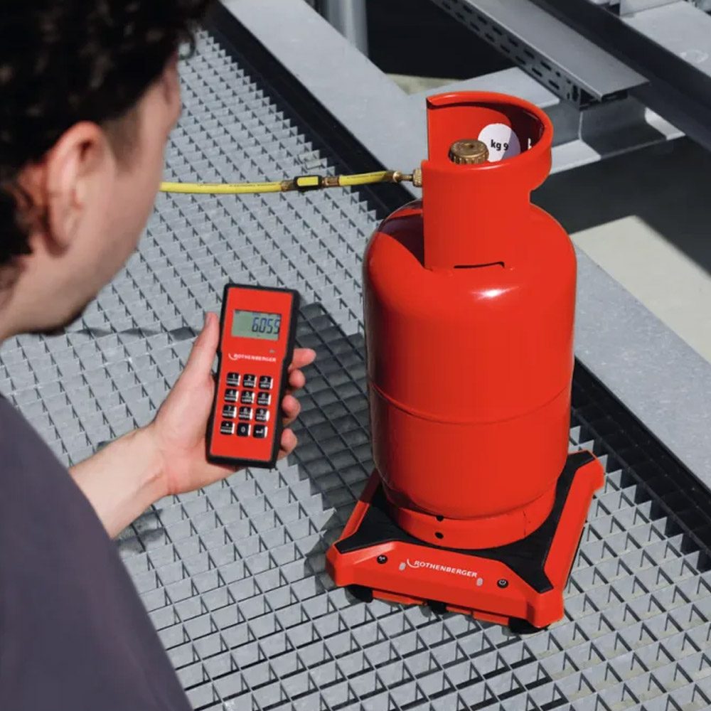 Cantar pentru agent frigorific ROSCALE 150 Rothenberger 1000005062, maxim 150 kg, digital, wireless, rezolutie 5 g - view 6