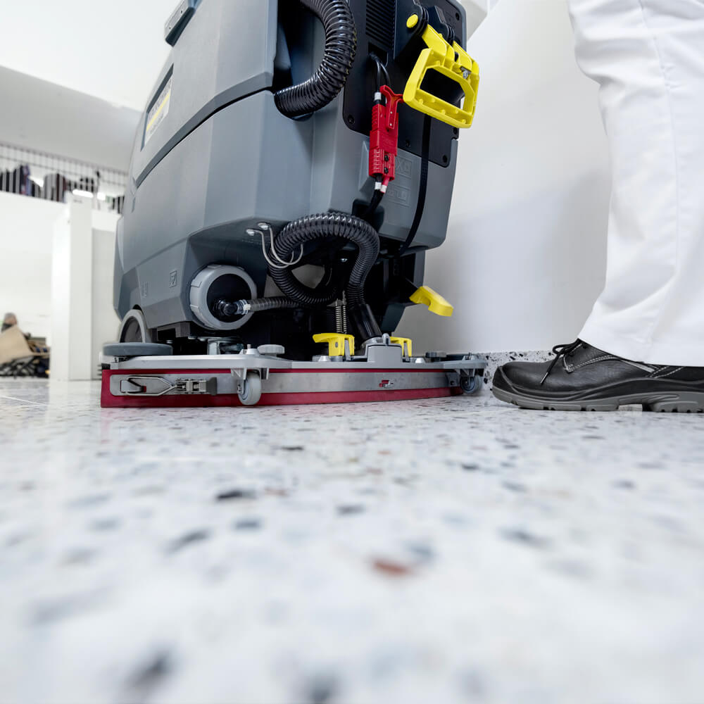 Masina de frecat aspirat Karcher BD 50/55 W Bp Pack 115 Ah, latime de lucru 510 / 850 mm, cu acumulator AGM 24V / 115Ah - imagine 4