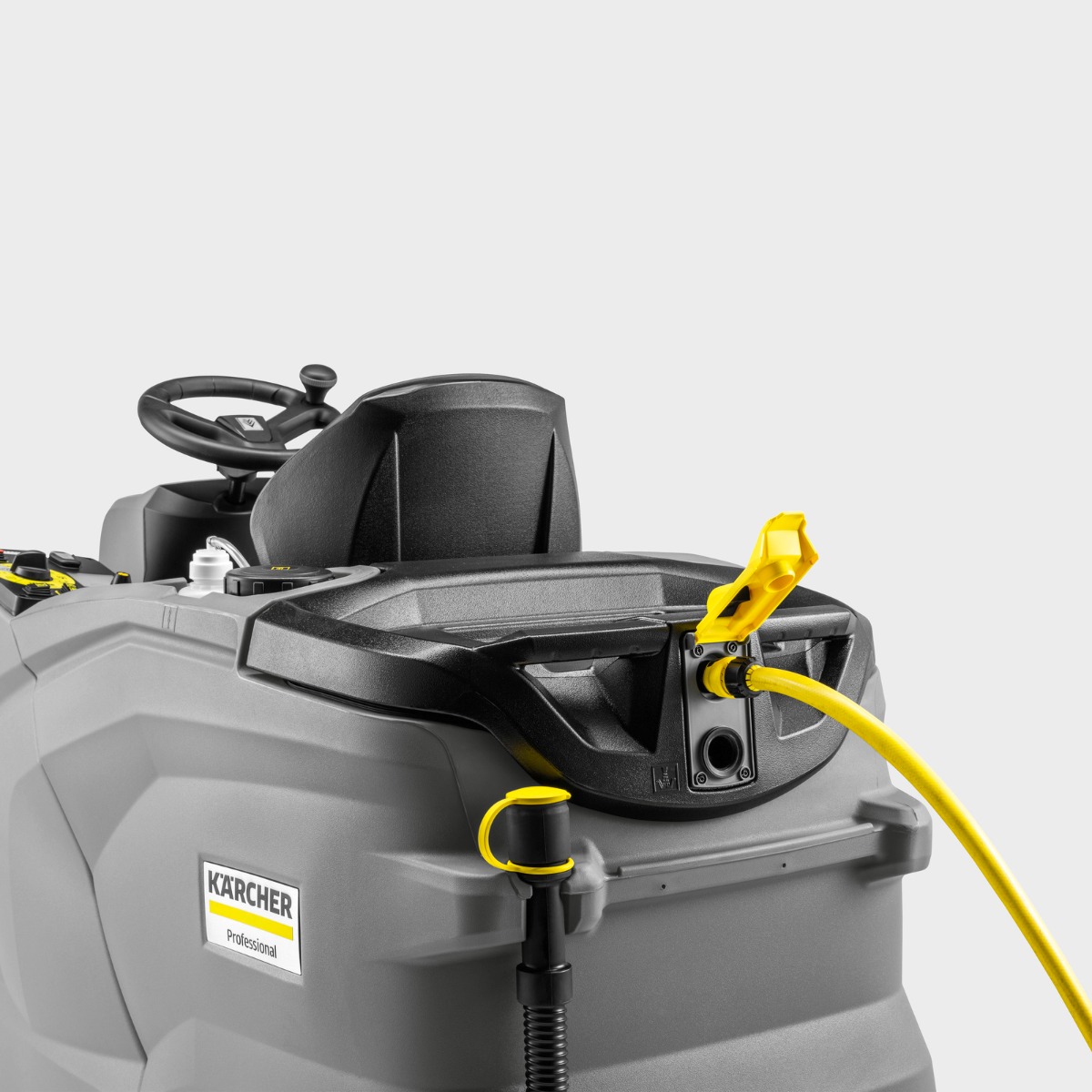 Masina de frecat aspirat cu post de conducere Karcher B 150 R Bp Pack+170 Ah AGM+D90, latime de lucru 900 / 1180 mm, cu acumulatori 36V / 170Ah - view 2