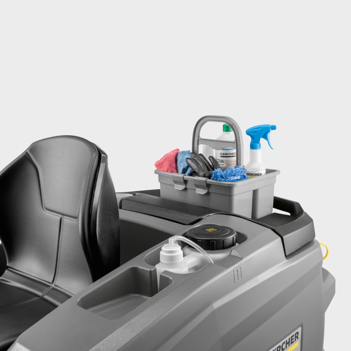 Masina de frecat aspirat cu post de conducere Karcher B 220 R Bp Pack DOSE+240Ah Wet+Rins+D90, latime de lucru 900 / 1180 mm, cu acumulatori 36V / 240Ah - view 4