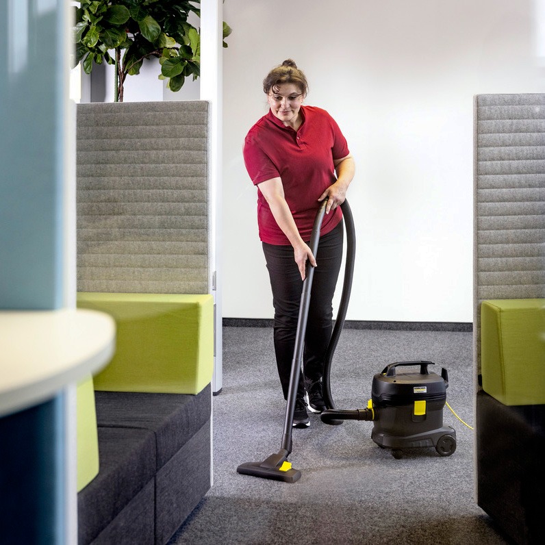 Aspirator profesional uscat Karcher T 11/1 Classic Adv Re!Plast Go!Further, 850 W, 11 litri - imagine 3