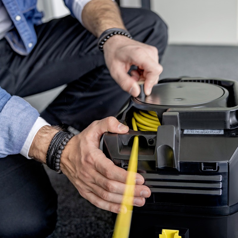 Aspirator uscat Karcher T 10/1 Adv HEPA Go!Further, 585 W, 10 litri - imagine 5