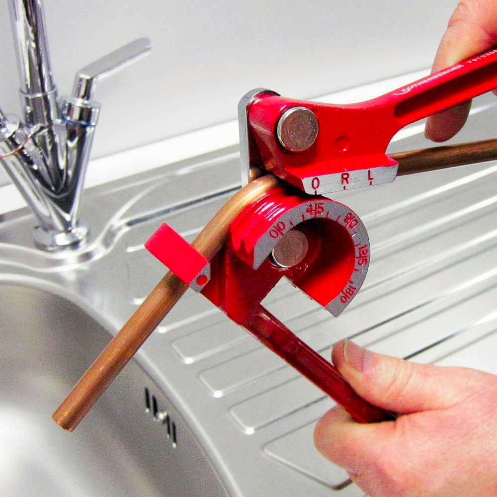 Dispozitiv mini de indoit teava Rothenberger 25150, 180˚, Ø 6 - 8 - 10 mm - imagine 5