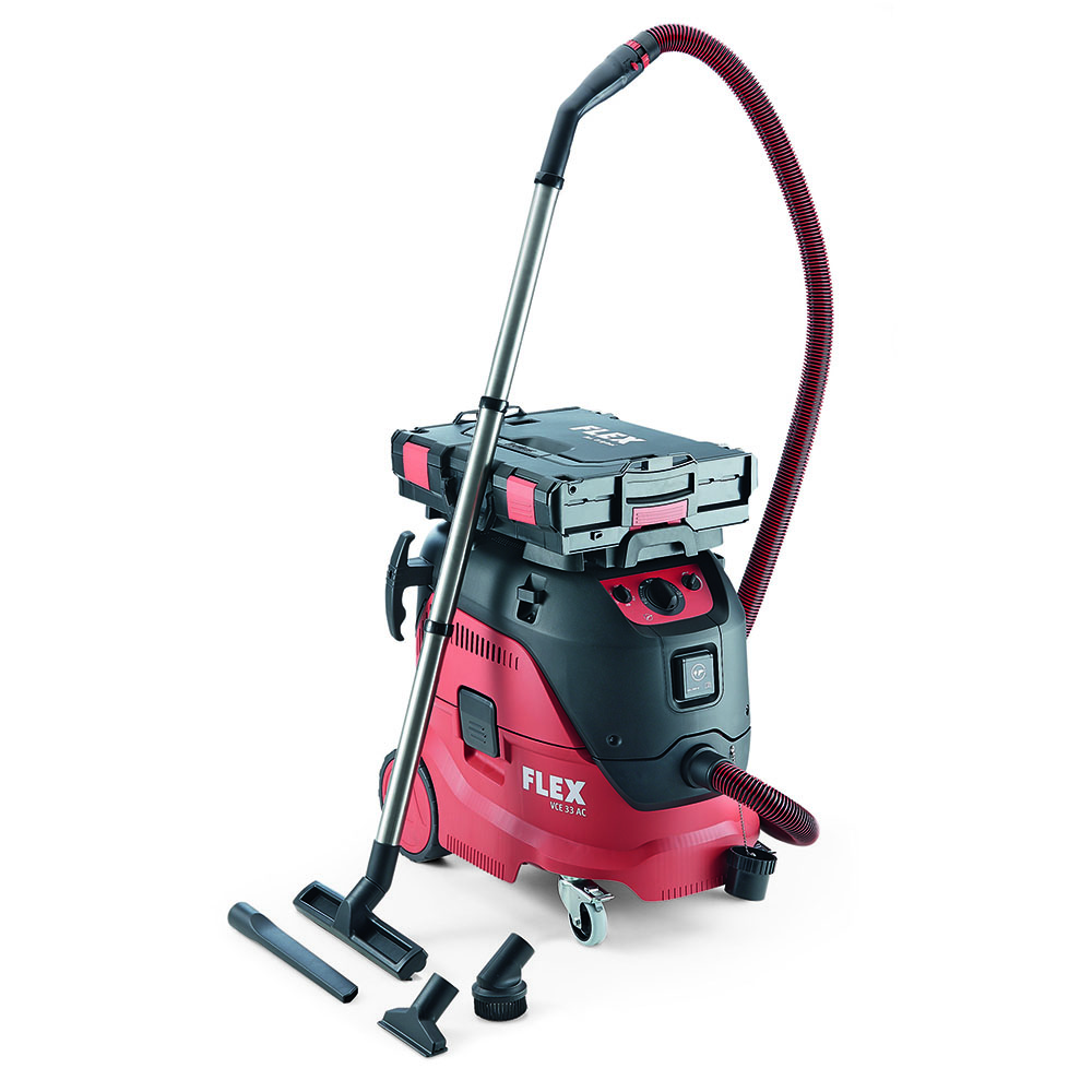 Aspirator profesional umed uscat Flex VCE 33 M AC-Set, 1200 W, 30 l - imagine 2