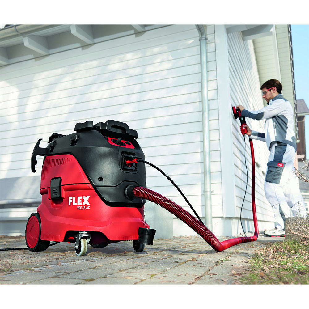 Aspirator profesional umed uscat Flex VCE 33 M AC-Set, 1200 W, 30 l - imagine 4