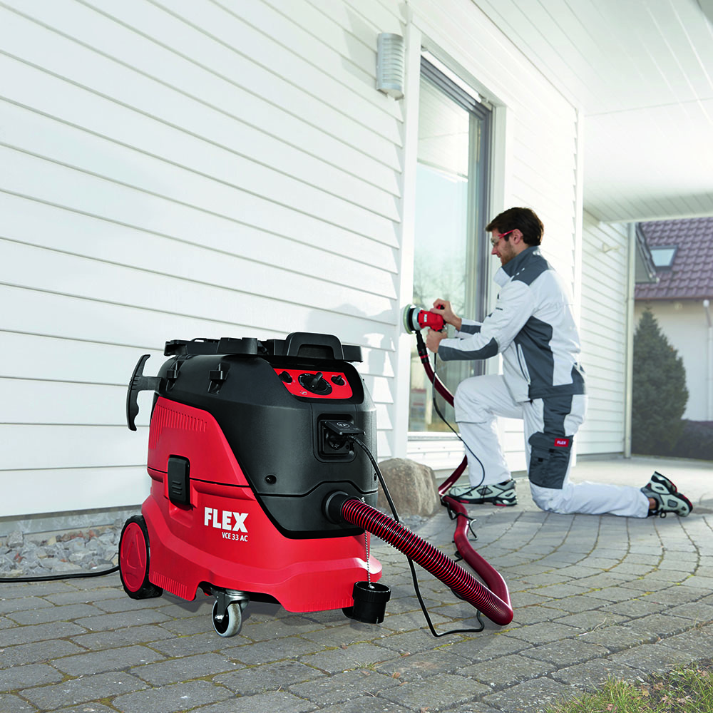 Aspirator profesional umed uscat Flex VCE 33 M AC-Set, 1200 W, 30 l - imagine 6