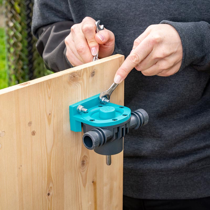 Pompa autoamorsanta Wolfcraft 4541000, cu carcasa din plastic, compatibila cu masina de gaurit, debit 3000 l/h - imagine 8