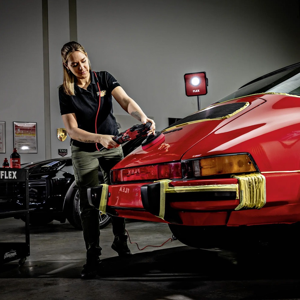 Masina de lustruit rotativa Flex PE 2 14-EC C, 1400 W, 150 mm, 550 - 1800 rpm - imagine 5