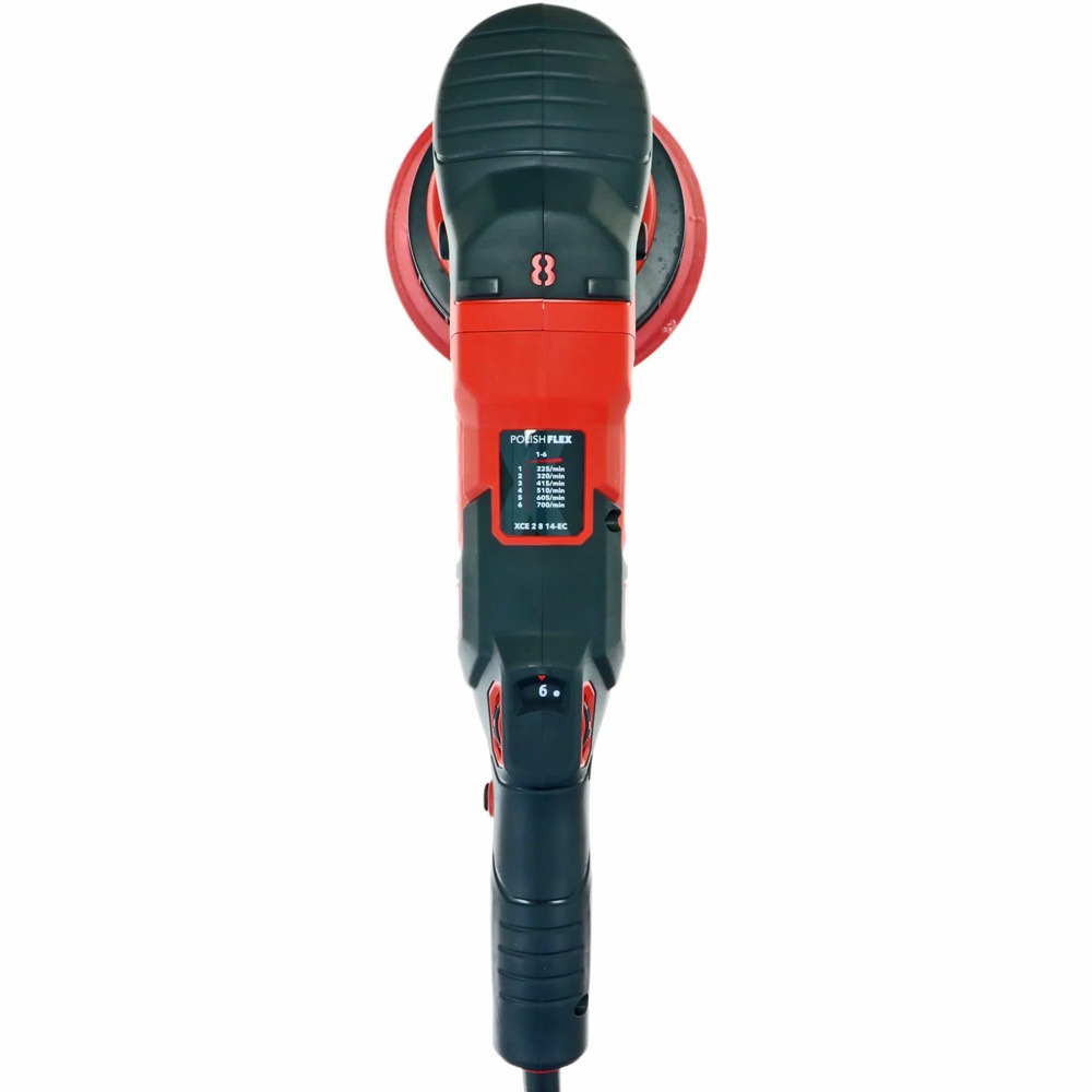 Masina de lustruit orbitala Flex XCE 2 8 14-EC C, 1400 W, 150 mm, 225 - 700 rpm, orbita 8 mm - imagine 4