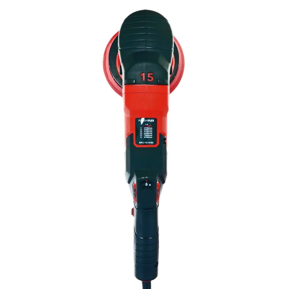 Masina de lustruit orbitala Flex XFE 2 15 14-EC C, 1400 W, 150 mm, 1350 - 4350 rpm, orbita 15 mm - imagine 2
