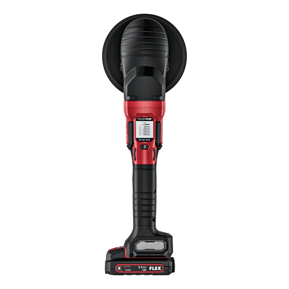 Masina de polisat rotativa Flex PE 2 18-EC C, 150 mm, compatibila cu acumulatori 18 V - imagine 3