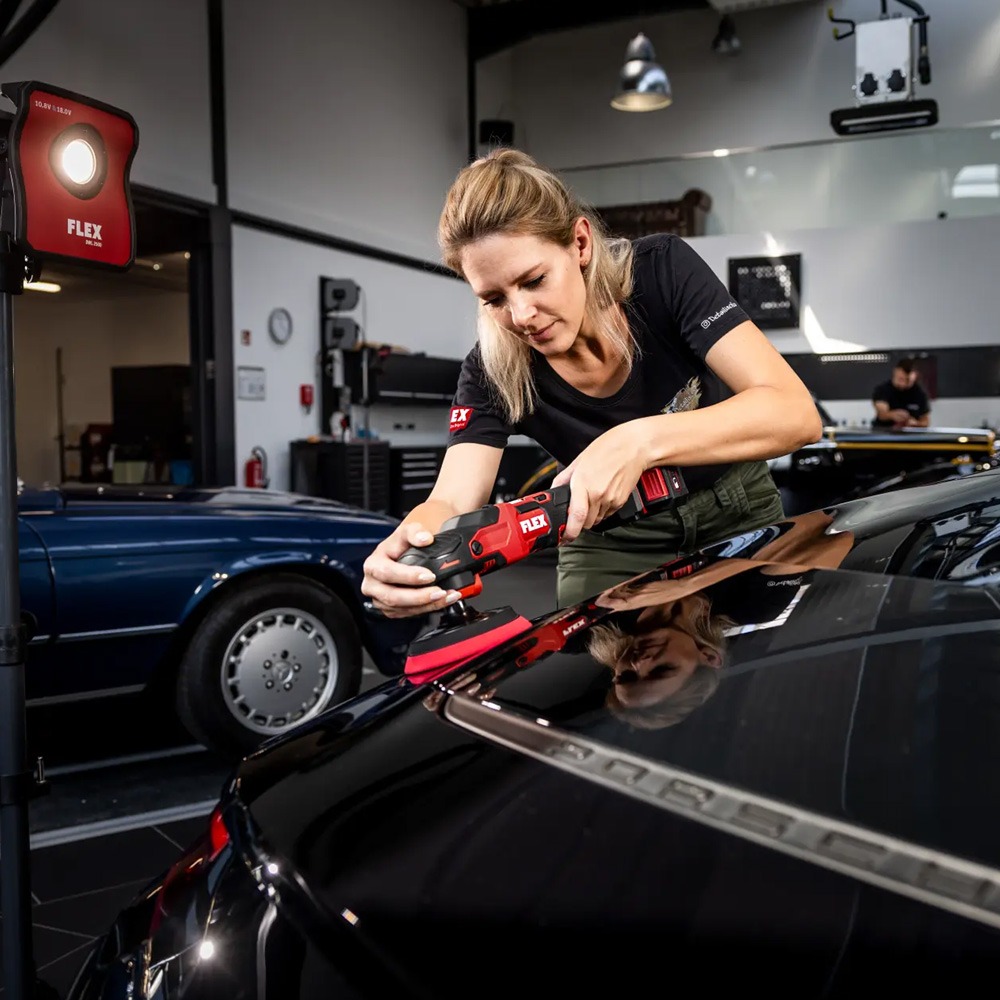 Masina de polisat rotativa Flex PE 2 18-EC C, 150 mm, compatibila cu acumulatori 18 V - imagine 5