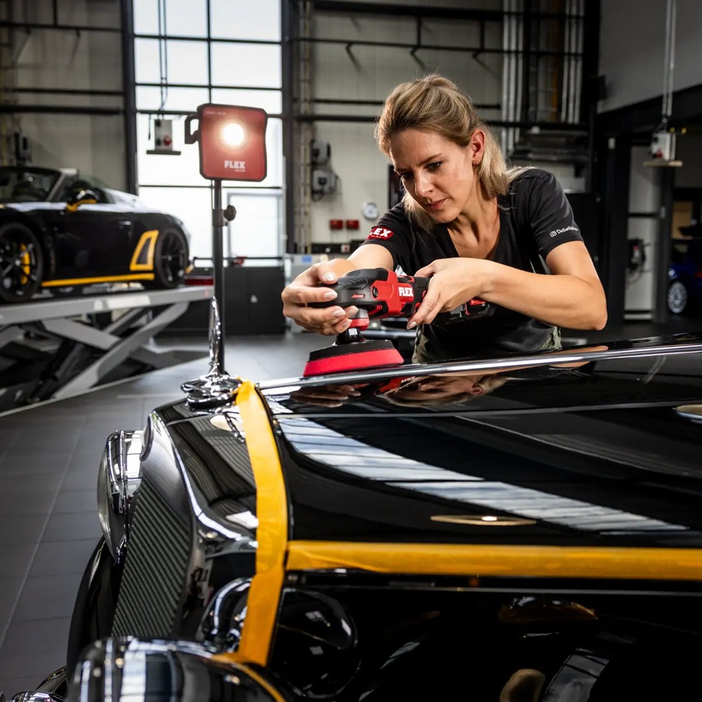 Masina de polisat rotativa Flex PE 2 18-EC C, 150 mm, compatibila cu acumulatori 18 V - imagine 4