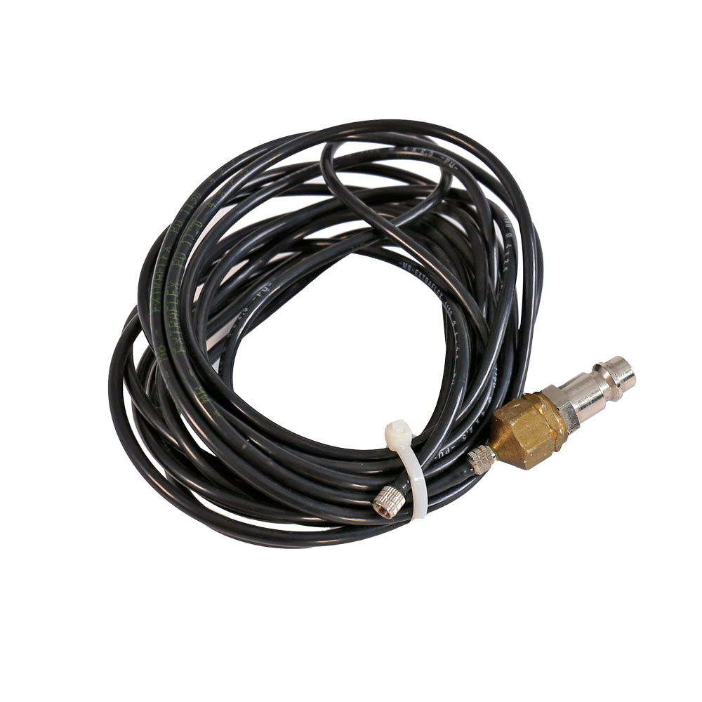 Furtun poliuretan pentru airbrush Fini 6455/2, 4 mm x 2.5 m, racorduri rapide