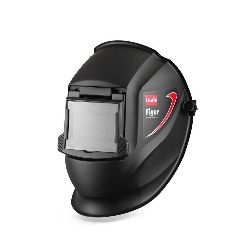 Masca de sudura pentru cap cu sticla adiactinica Telwin 802818, TIGER, MMA/Mig-Mag/TIG - imagine 6