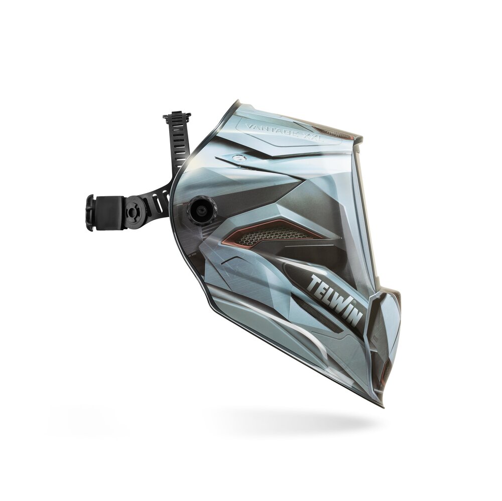 Masca de sudura automata cu filtru reglabil DIN 4/5 -9/9-13 Telwin 802937, VANTAGE GREY XXL, MMA/Mig-Mag/TIG - imagine 4