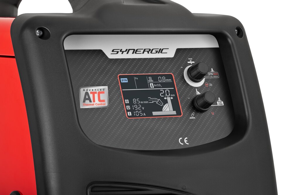 Aparat pentru sudura MIG-MAG/ MMA/TIG Telwin TECHNOMIG260DUAL_SYNERGIC, 250 A, sarma otel 0.6-1.2  mm, electrozi 1.6-4  mm, cu accesorii - imagine 3