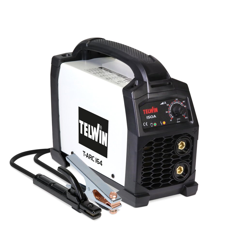 Invertor sudura MMA Telwin T-ARC164ACX, 150 A, electrozi 1.6-4.0 mm, cu accesorii - imagine 2