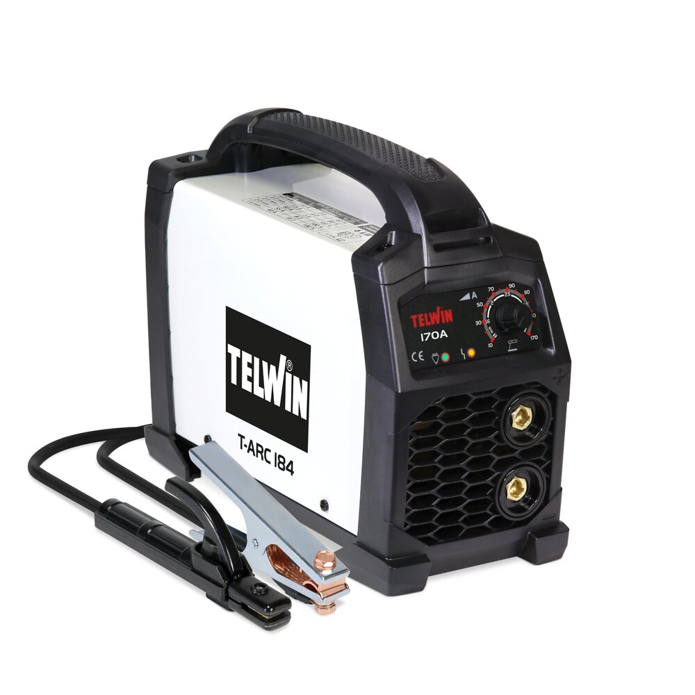 Invertor sudura MMA Telwin T-ARC184ACX, 170 A, electrozi 1.6-4.0 mm, cu accesorii - imagine 3