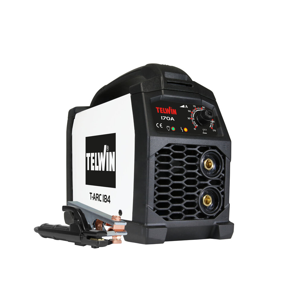 Invertor sudura MMA Telwin T-ARC184ACX, 170 A, electrozi 1.6-4.0 mm, cu accesorii - imagine 2