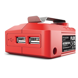 Adaptor pentru acumulatori Flex PS 10.8/18.0, 2 x USB, 1.5 A