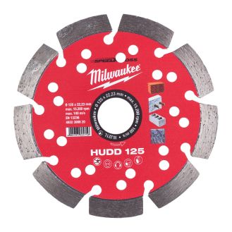 Disc diamantat Milwaukee HUDD 125, 125 mm