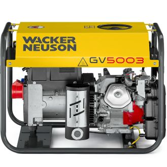 Generator de curent pe benzina Wacker Neuson GV5003A, portabil, trifazat, 4.3 kW
