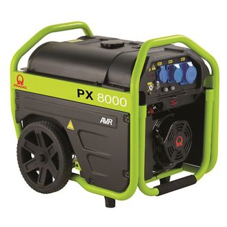 Generator de curent pe benzina PRAMAC PX8000, portabil, monofazat, 6.0 kVA