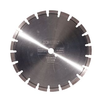 Disc diamantat Zonetec ZA241SA350132125, pentru asfalt, taiere segmentata, 350x25.4x13 mm