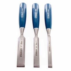 Set 3 dalti 5002 pentru lemn Stanley 0-16-128, 12, 18, 25 mm