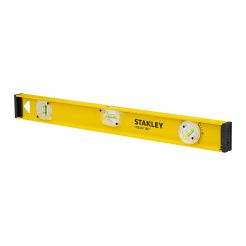 Nivela cu bula reglabila 180° Stanley 1-42-922, 100 cm, I- BEAM, 3 fiole