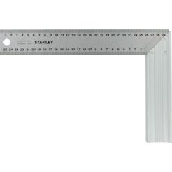 Echer metalic gradat Stanley 1-45-686, pentru dulgherie, 300 x 200 mm