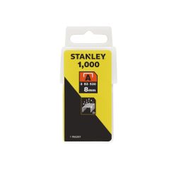 Capse tip A 3/53/530 din otel galvanizat Stanley 1-TRA205T, pachet 1000 buc, 8 mm