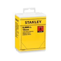 Capse tip A 3/53/530 din otel galvanizat Stanley 1-TRA206-5T, pachet 5000 buc, 10 mm