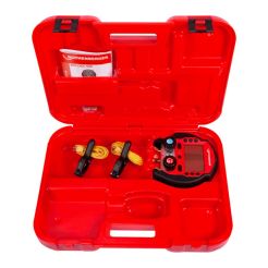 Manifold digital ROCOOL 600 Rothenberger 1000000570, -1 - 60 bar, 4 x 1/4" SAE, 2 senzori temperatura, cutie transport